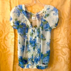 Pretty slightly sheer top